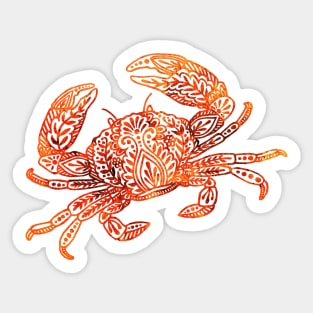 Crab Sticker